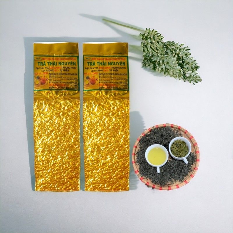 trà cành đặc sản 1kg 2 gói 500gr tra canh dac san 1kg 4